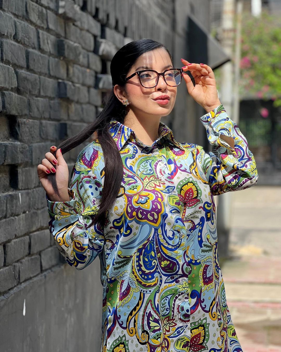 New Heavy Crepe Print Co-ord Set Catalog