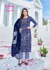 Kavya Deepika 9004 Premium Capsule Embroidery Readymade Suits Wholesalers In Delhi
