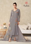 Suhani By Sudriti Talian Satin Printed Handwork Dress Material Exporters In India