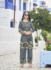 Belliza By Woodee Stylish Rayopn Printed Co Ord Set Wholesale Market In Surat