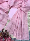 Kc 2050 Kota Chex Sequance Thread Embroidery Work Saree Wholesalers In Delhi