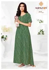 Pearl Vol 2 By Suryajyoti Cotton Printed Nighty Gown Wholesalers In Surat