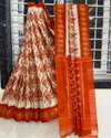 MG 171 Window 04 Plain Linen Printed Sarees Wholesale Shop In Surat