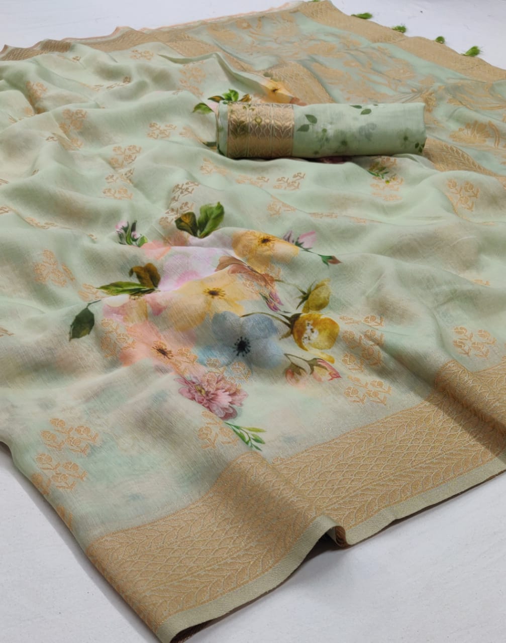 LT Megh Latest Designer Printed Silk Saree Collection 