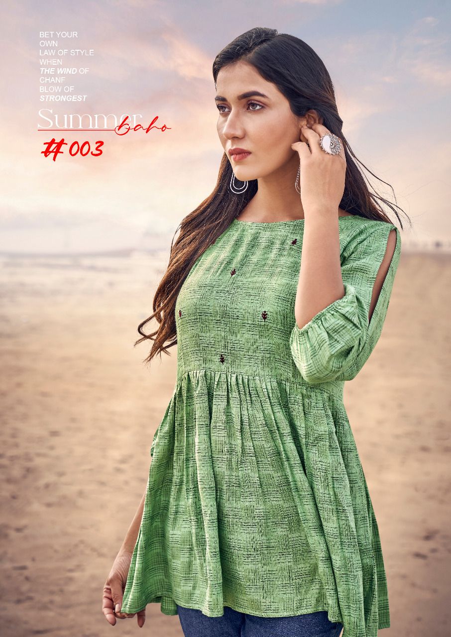 Riya Cruze New Designer Ethnic Wear Western Top Collection