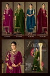 Zarina By Rangoon Velvet Kurti With Bottom Dupatta Suppliers In India
