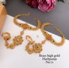 Brass High Gold Wholesale Hath Panja Set in India