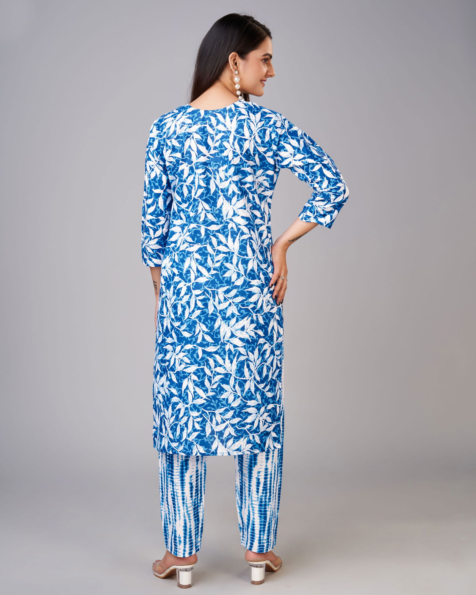 Mann Jaipuri Cotton Printed Kurti With Bottom Catalog