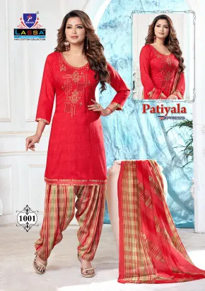Arihant Lassa Patiyala Express Cotton Printed Dress Material Collection
