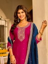 Meera By Aanchi Vichitra Silk Kurti With Bottom Dupatta Wholesale Price In Surat
