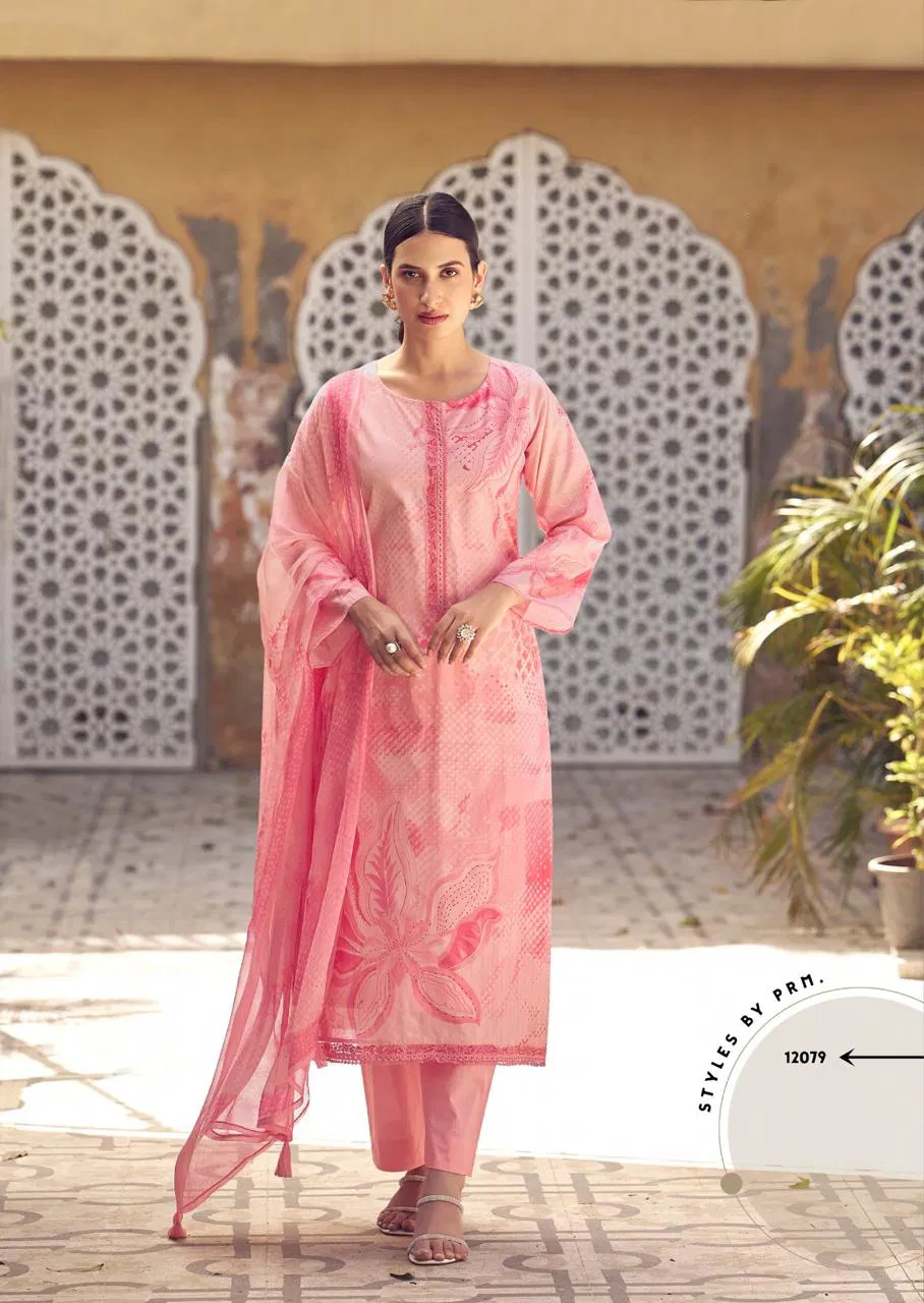 Alika By Prm Lawn Cotton Digital Printed Dress Material Wholesalers In Delhi
