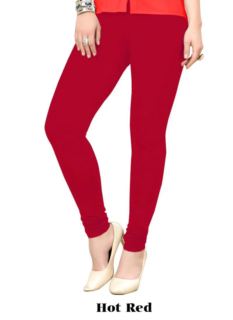 New Color Added in  Cotton Office Wear Plain Leggings Collection