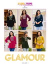 Glamour By Tips Tops Embroidery Georgette Western Ladies Top Wholesale Shop In Surat