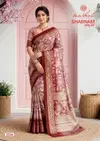 Shabnam Vol 23 By Kashvi Dull Moss Printed Saree

