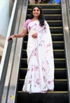 MG 612 Linen With Gold Jari Border Printed Saree Wholesalers In Surat