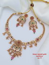 Brass Rajwadi Gold Necklace 19 Online Wholesale