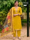 Pihu By Ossm Roman Silk Kurti With Bottom Dupatta Wholesale Market In Surat
