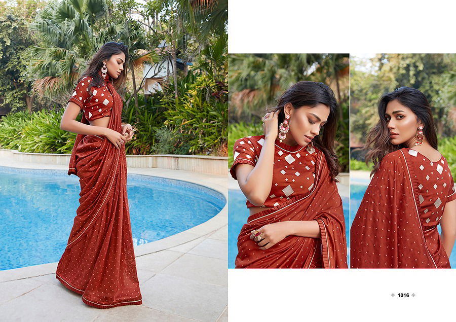 Vivanta Cotton 1 Exclusive Collection Of Fancy Look Cotton Saree With Printed Blouse 