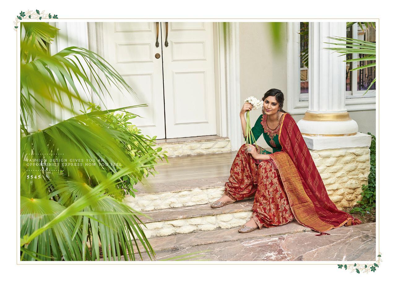 Kessi Sringar By Patiyala House Vol-17 Jam Silk Cotton Embroidery work with Jacquard Bottom Unstiched Punjabi Patiyala Salwar Suit Collections