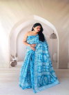 Scmd Ruhi Casual Wear Printed Linen Silk Saree online wholesale