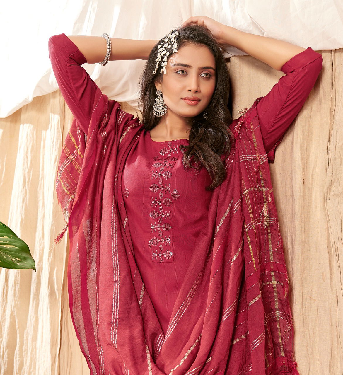 Banwery Taj 2 New Latest Festive Wear Kurti With Pant And Dupatta Readymade Collection 