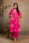 Naisha K 350 Cotton Printed Kurti With Pant And Dupatta Wholesale Price In Surat