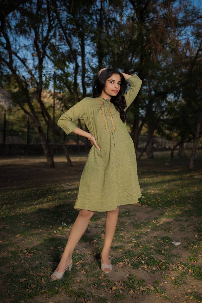 Stylee Girl 12 Cotton A Line Stylish Kurtis suppliers in india
