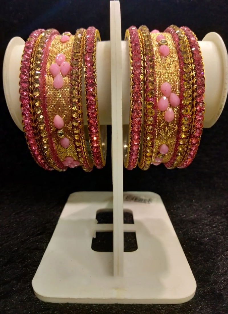 New Latest Designer Thread Work Bangles Set Collection