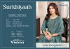 Surkhiyaah By Vishnu Salsa Embroidery Dress Material