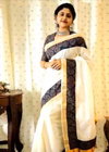 Mg 278 Cotton Gold Zari Patta Border Printed Saree Catalog