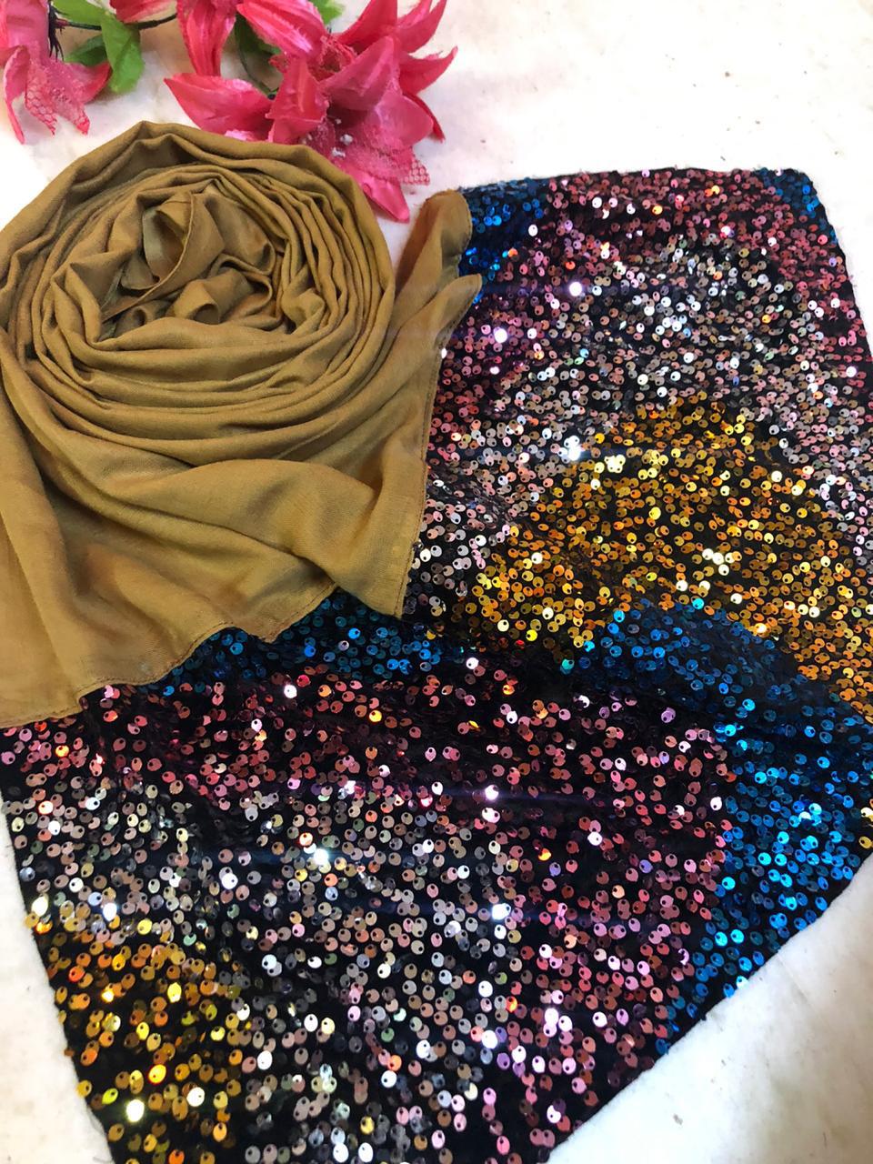 Multi Hijab 27 Wedding Wear Hosiery Cotton Hijab Collection