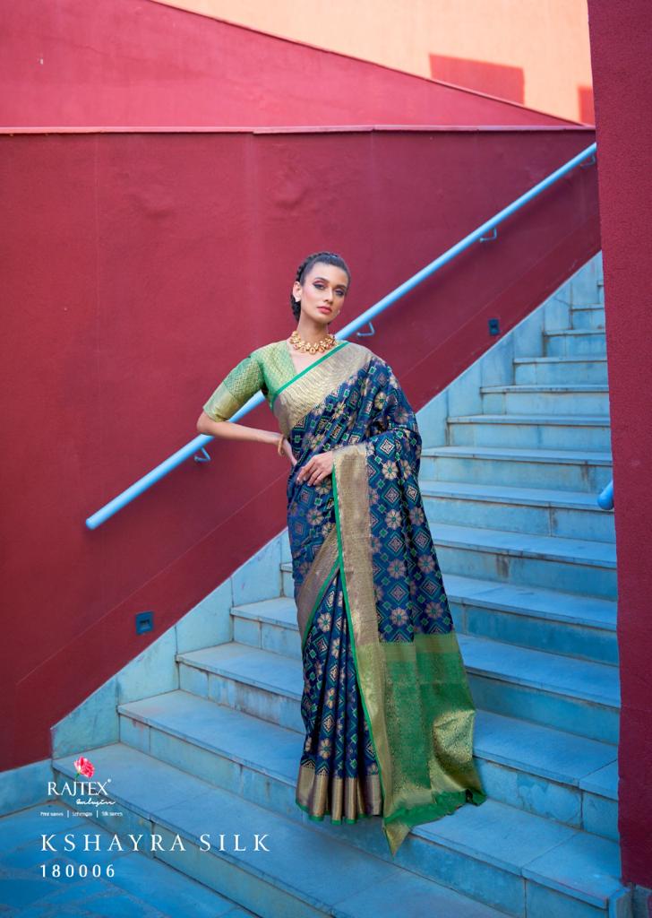 Rajtex Kshayra Latest fancy designer Wedding Ethnic Wear Silk Exclusive Saree Collection
