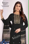 Vedika Vol 2 By Sangeet Roman Silk Kurti With Bottom Dupatta
