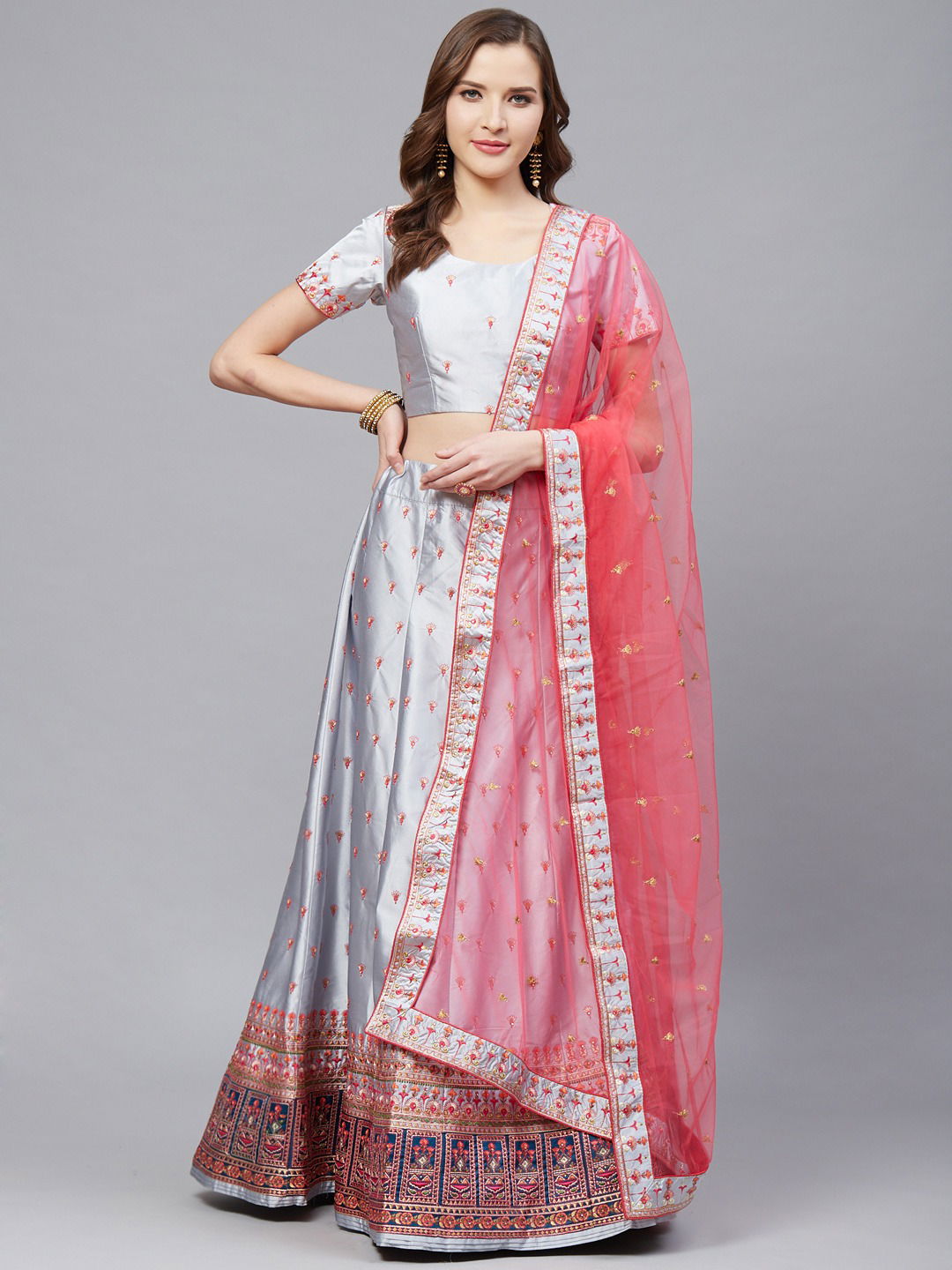 Shaily Laxmi 1 Latest Exclusive Designer Satin Festive Wear Lehenga Choli  Collection
