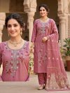 Chiku Combo Mul Chanderi Beads Worked Kurti Set