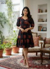 Naisha K 414 Cotton Print Casual Stylish Wear Short Top Exporters In India