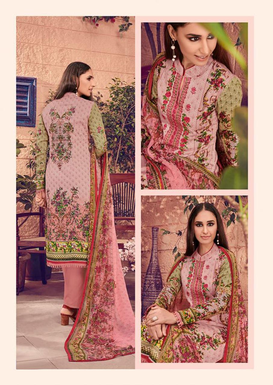 Apna Cotton Almira 5 Latest fancy Designer Regular wear Printed Karachi Dress Materials Collection
