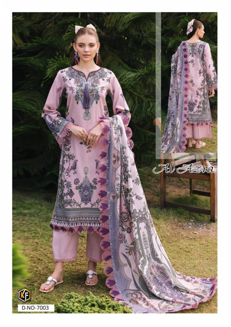 Al Azra Vol 7 By Keval Cotton Printed Dress Material Wholesale Price In Surat