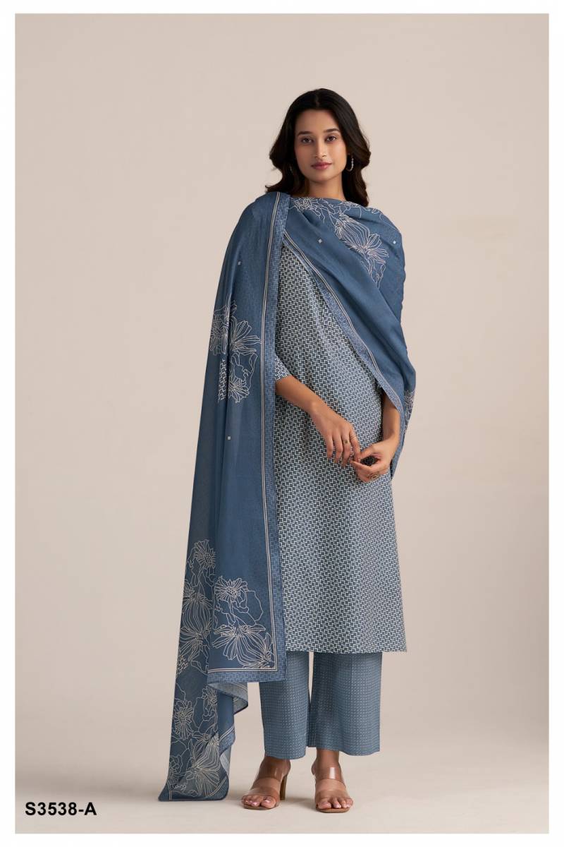 Noelle By Ganga Cotton Printed Designer Surat Salwar Suit Wholesale Market

