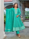Emily By Aanchi Roman Butti Online Kurti With Bottom Dupatta Wholesale
