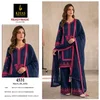 Khas 4529 Natural Rayon Cotton Embroidery Plzzo Suits
