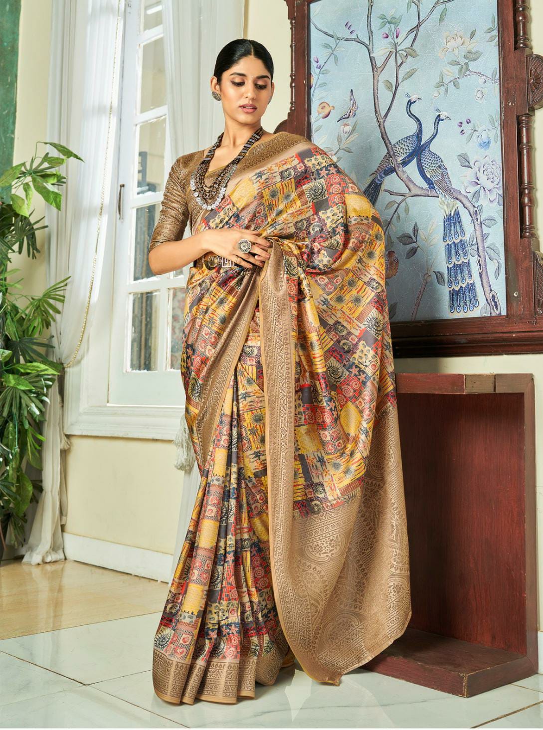 Priya Silk 163001 To 163008 By Rajpath Sattin Silk Saree Wholesale Market In Surat With Price