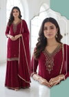 Naisha K 325 Georgette Handwork Top With Bottom Dupatta Bulk Orders In India