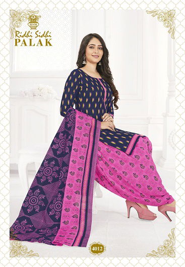 Riddhi Siddhi Palak 4 Latest Fancy Designer Casual Wear Cotton Printed Readymade Salwar Suit Collection
