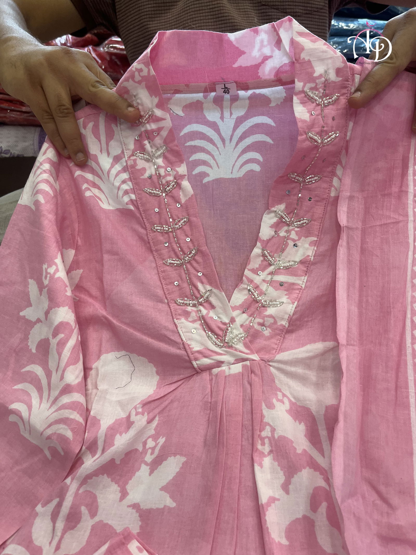 Akshar Designer Alia Cut Pure Cotton Top With Bottom Dupatta Orders In India