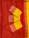 Yellow Colour Soft Silk 6014 Lichi Soft Silk Jacquard Work Festival Wear Saree Wholesale In India