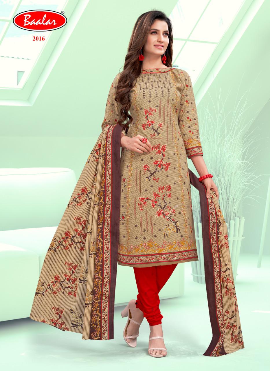 Baalar Nai Disha 1 Pure Cotton Printed Casual Wear Dress Material Collection
