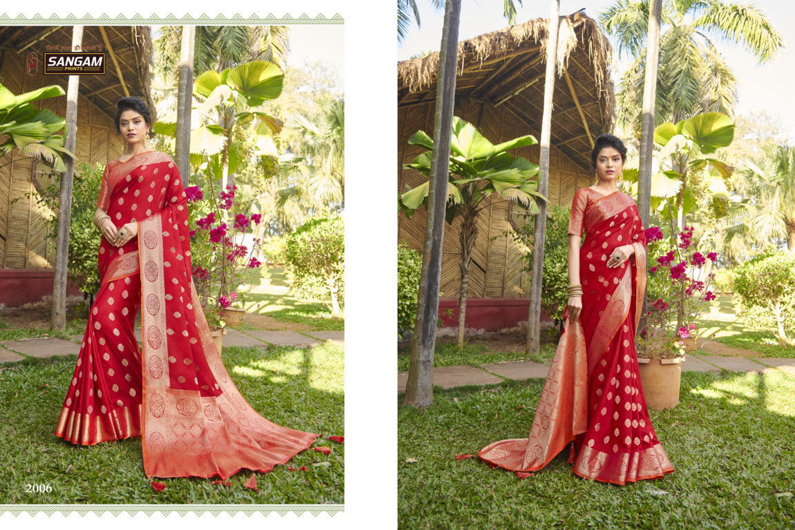 Sangam Sambhalpuri Latest Designer Handloom Silk Festival Wear Sarees Collection