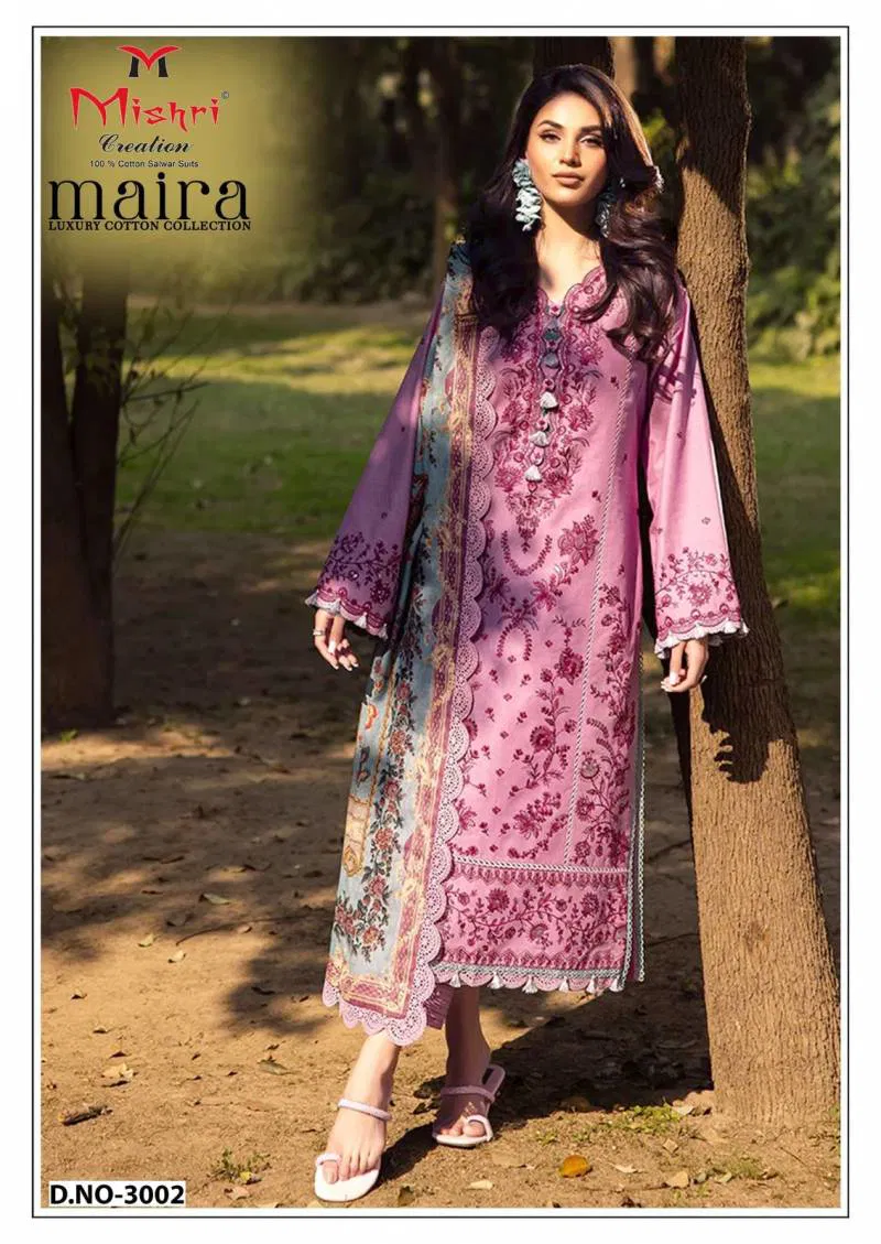 Maira 3 By Mishri Cotton Printed Karachi Dress Material Suppliers In India