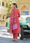 Dhruvi 289 Rayon Printed Fancy Kurti With Bottom Dupatta Online Wholesale